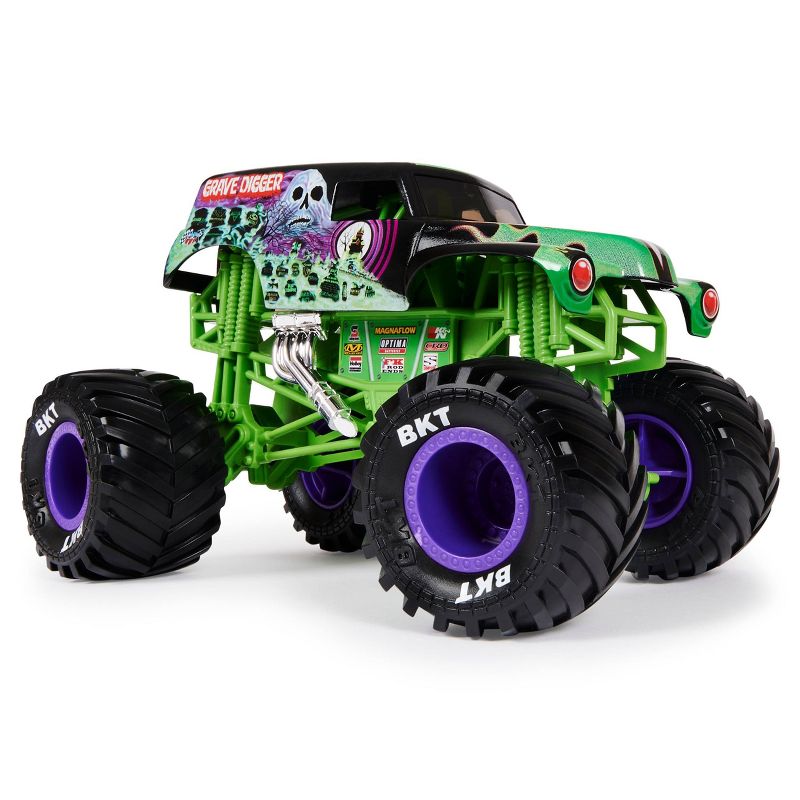 Monster Jam Official Grave Digger Monster Truck 1:24 Scale Die-Cast Vehicle