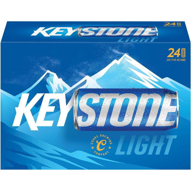 Keystone Light Beer - 24pk/12 fl oz Cans