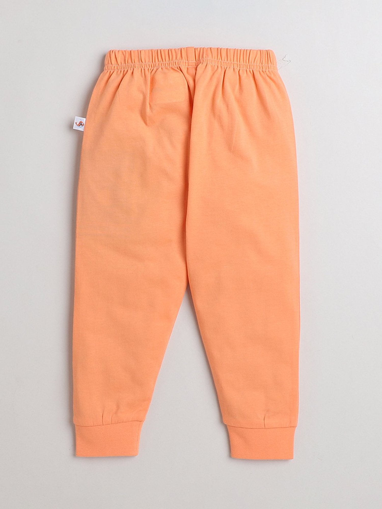 Bumzee Boys Orange & Light Blue Printed Pyjamas (Pack Of 2)