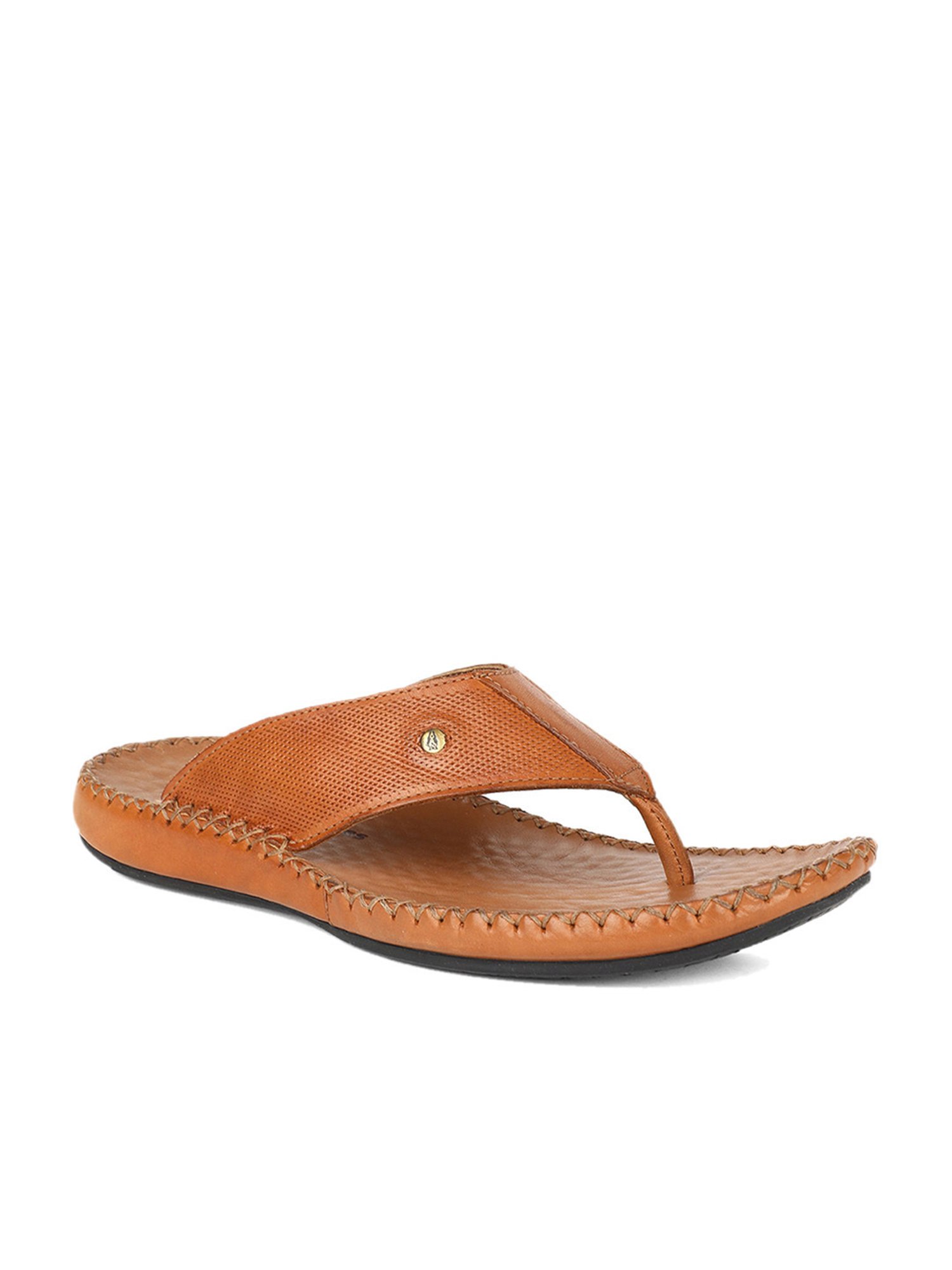 Hush Puppies by Bata Men's Tan Thong Sandals