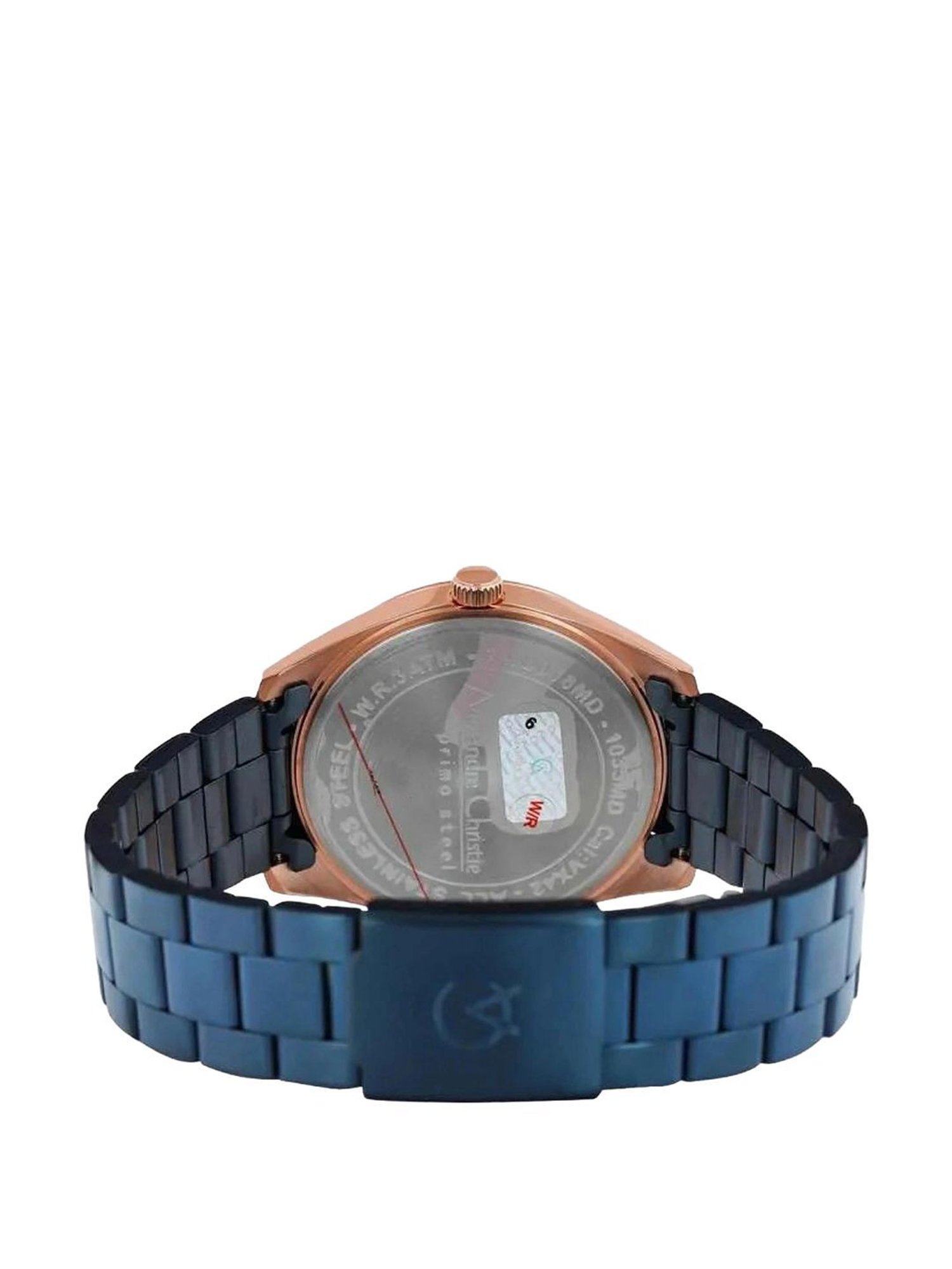 ALEXANDRE CHRISTIE 1035MDBURBU Primo Steel Classic Analog Watch for Men