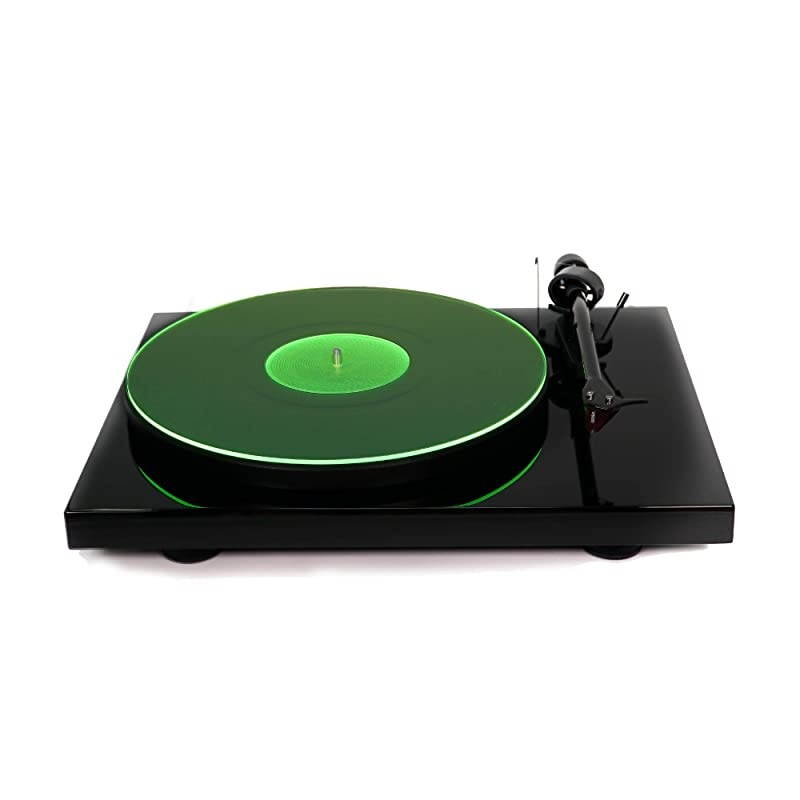 Turntable Mat - GreenLit - LP Slipmat