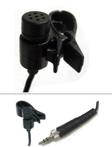 AV-JEFE TCM141 Lapel Tie Clip Microphone _ Black Color, w 3.5mm Locking Plug for use with your Sennheiser wireless systems