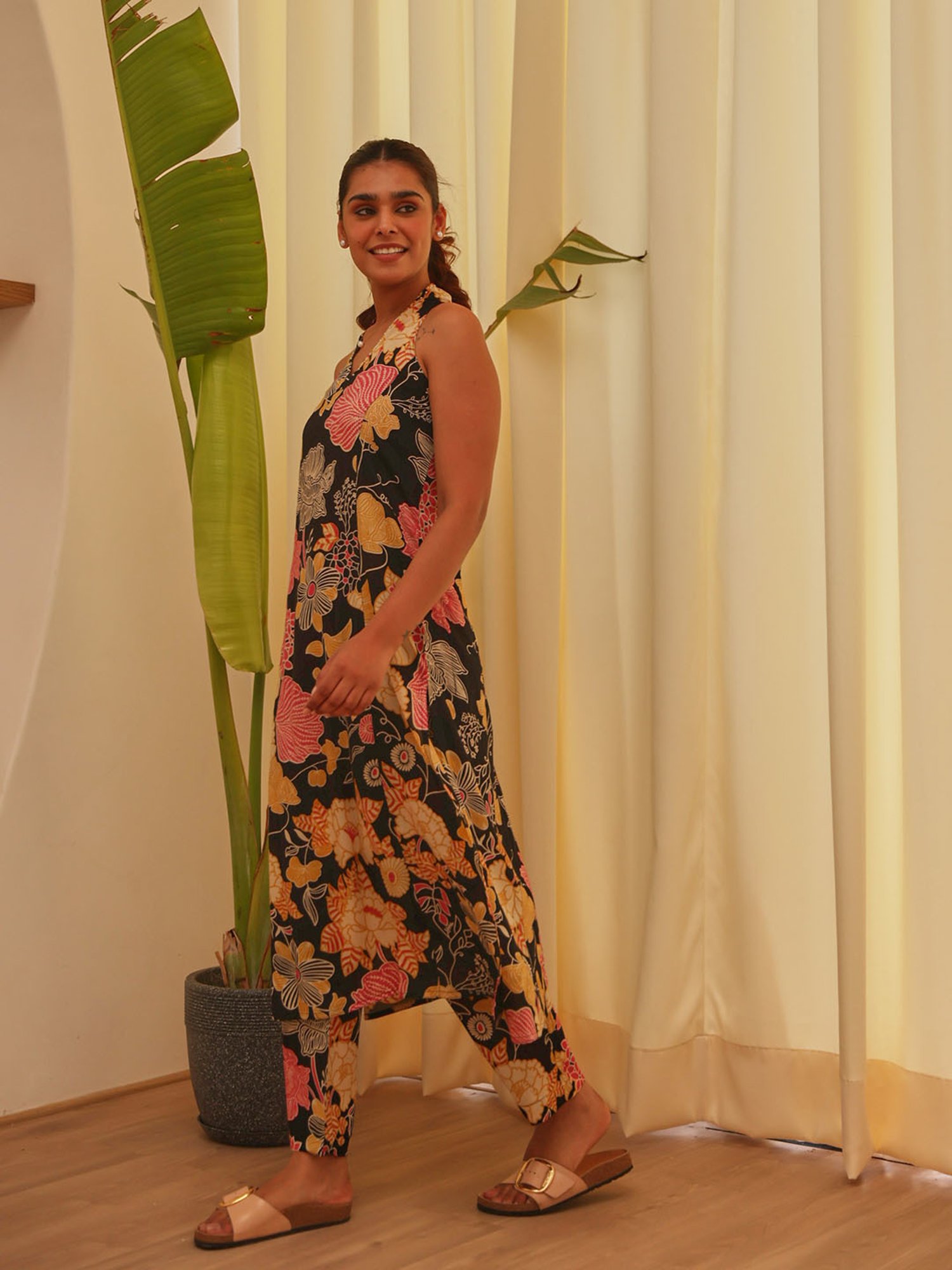 Ekohum Black Kurta With Pants