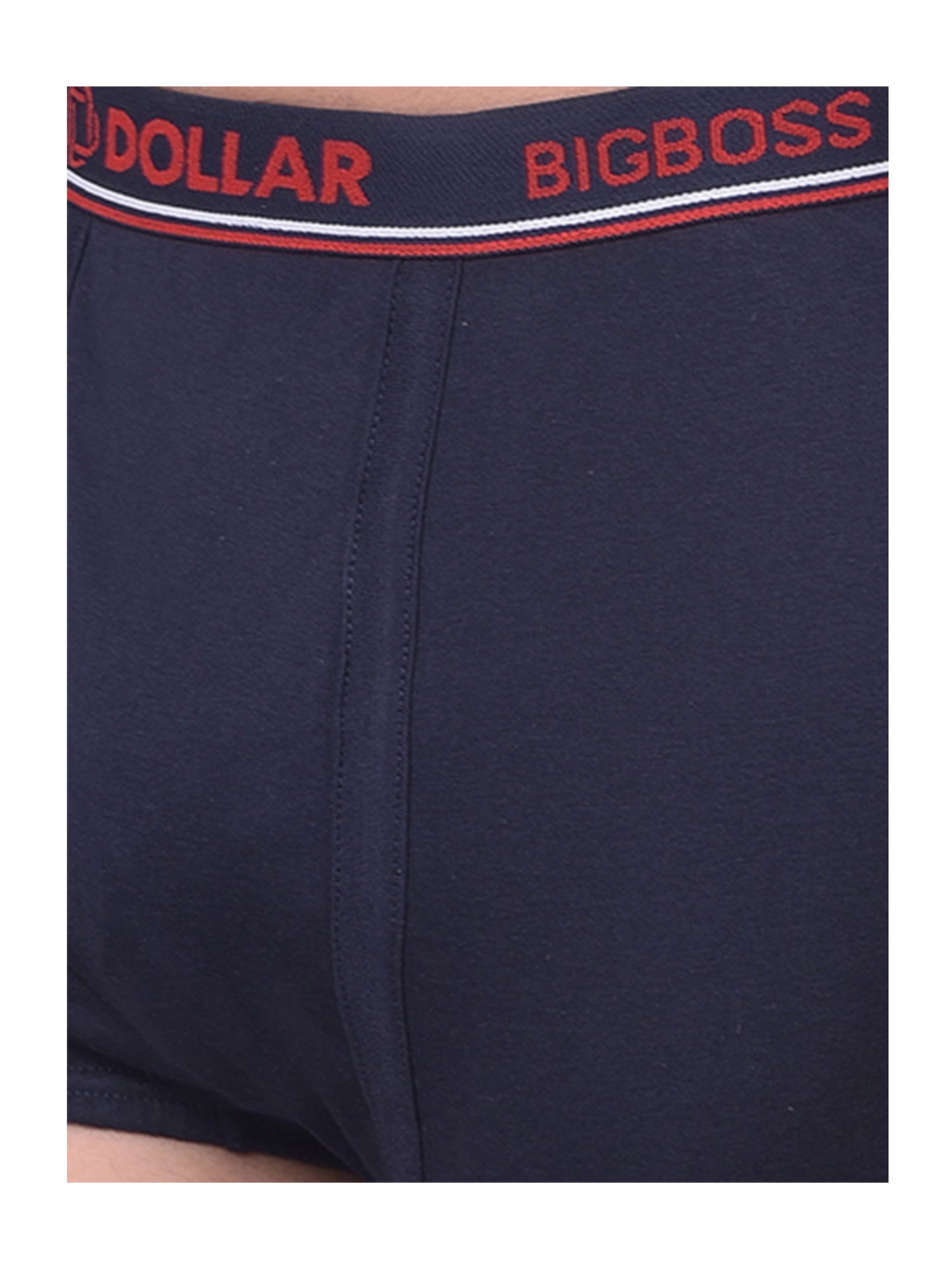 Frenchie Kids Pink & Grey Solid Briefs (Pack Of 2)