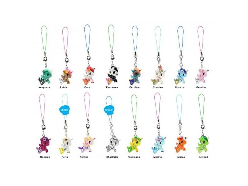 Tokidoki Tokidoki Mermicorno Frenzies Blind Box 1.5" Mini Figure, One Randon