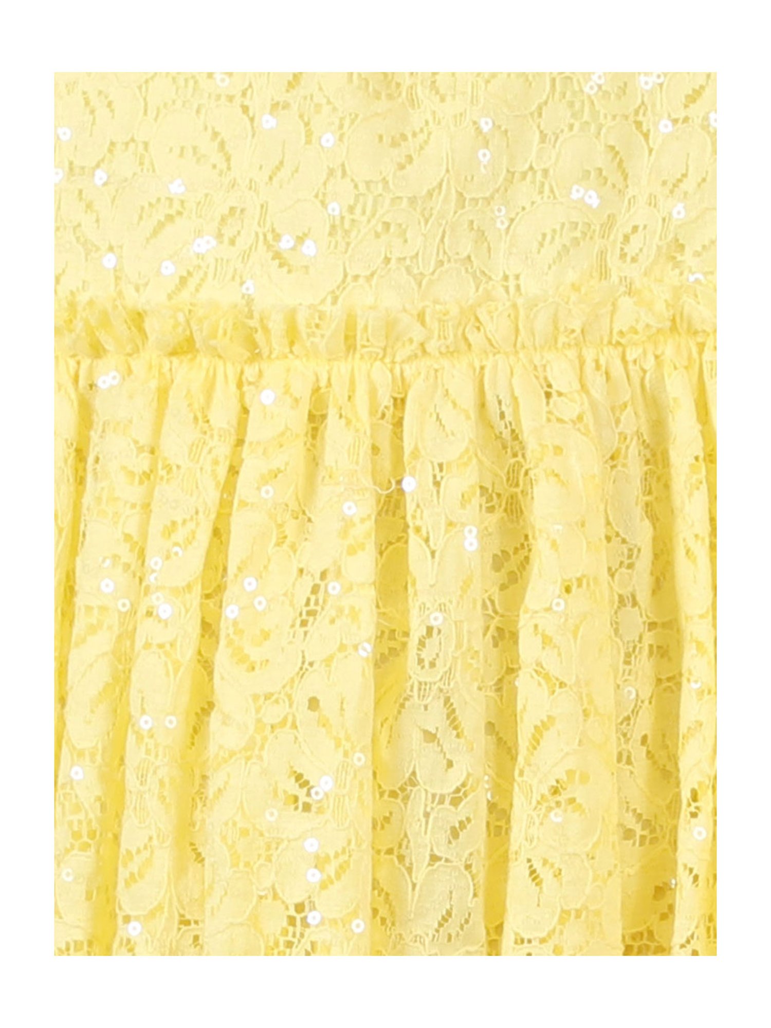 KidsDew Kids Yellow Lace Dress