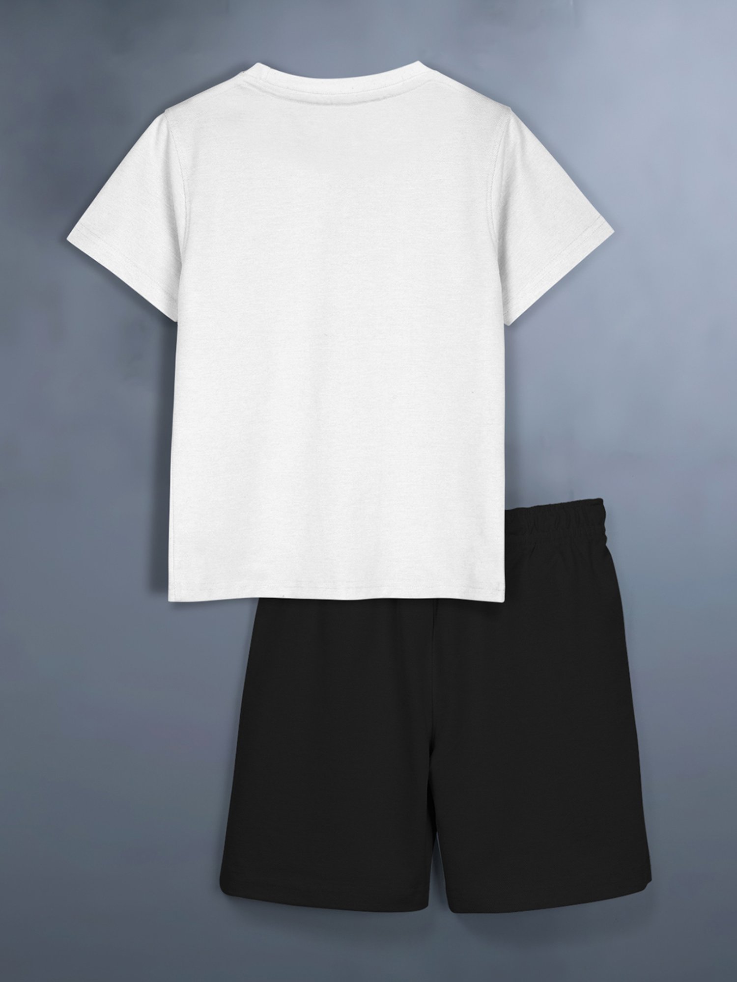 GJ baby Green & White Cotton Camouflage Full Sleeves T-Shirt Set