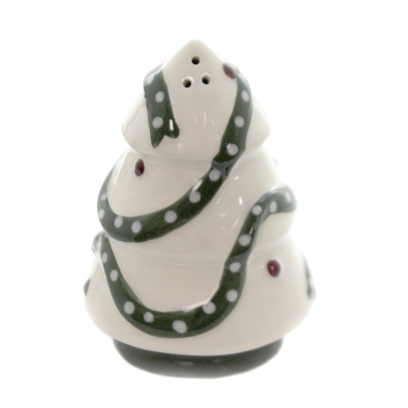 Tabletop 3.5" Snowman & Tree Salt & Pepper Christmas Cosmos Gifts Corp.  -  Salt And Pepper Shaker Sets