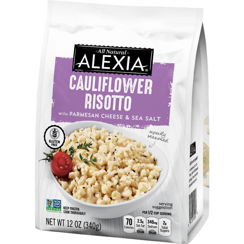 Alexia Frozen Cauliflower Risotto with Parmesan & Sea Salt  - 12oz