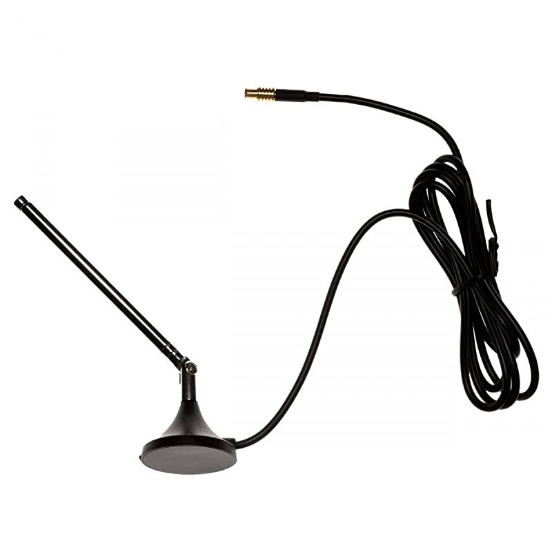 Nano 2 Plus - Tiny Black RTL-SDR USB Set (RTL2832U & R820T2) with Ultra-Low Phase Noise 0.5PPM TCXO, MCX Antenna