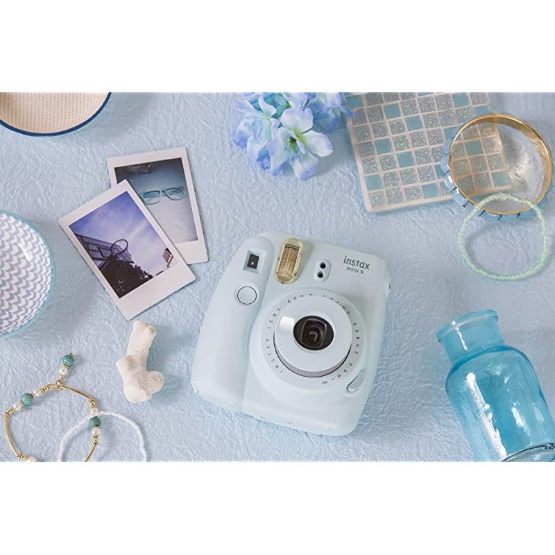 Instax Mini 9 Instant Camera Ice Blue Renewed