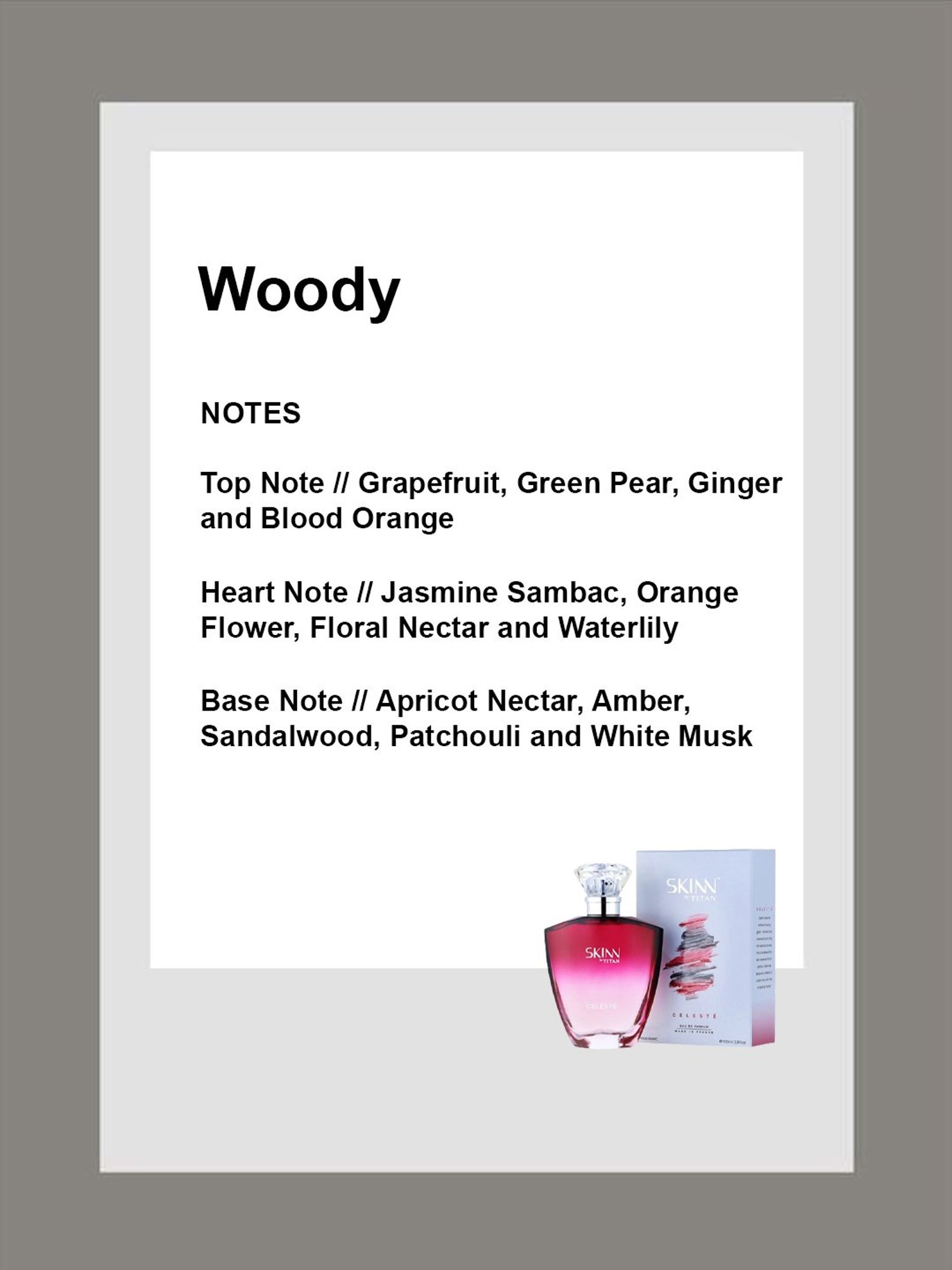 Skinn by Titan Celeste Eau de Parfum - 100 ml