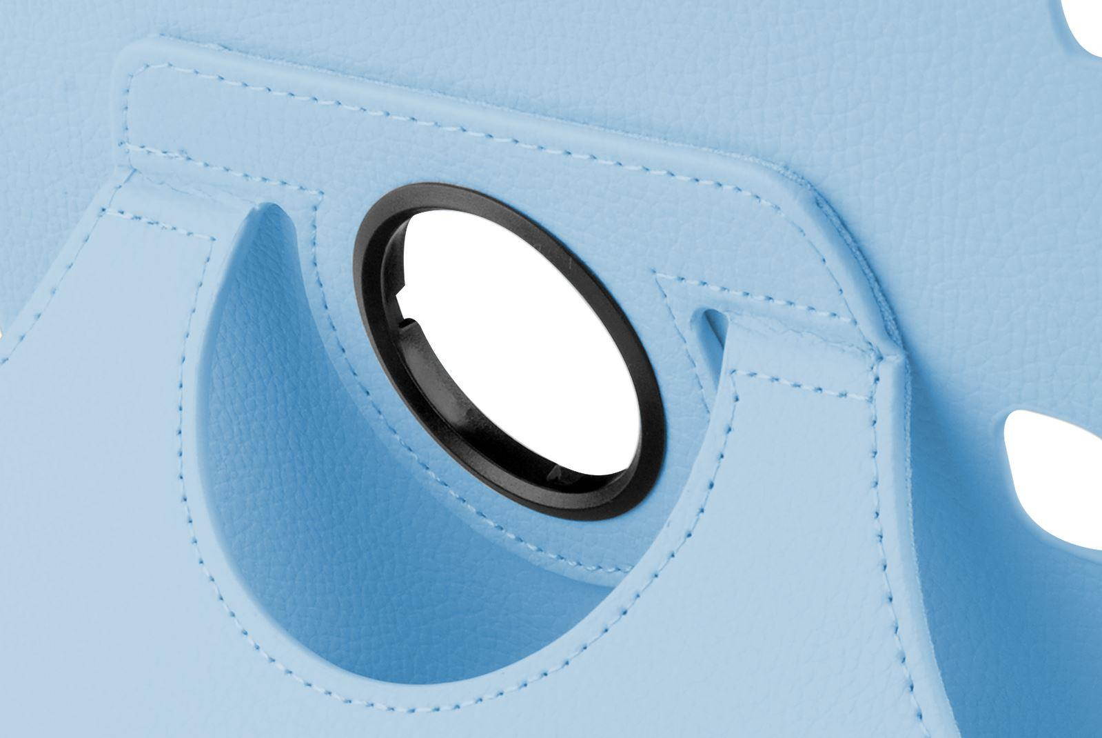 Hellfire Trading PU Leather Case 360 Rotating for Samsung Galaxy Tab A 8 T350 8" - Purple