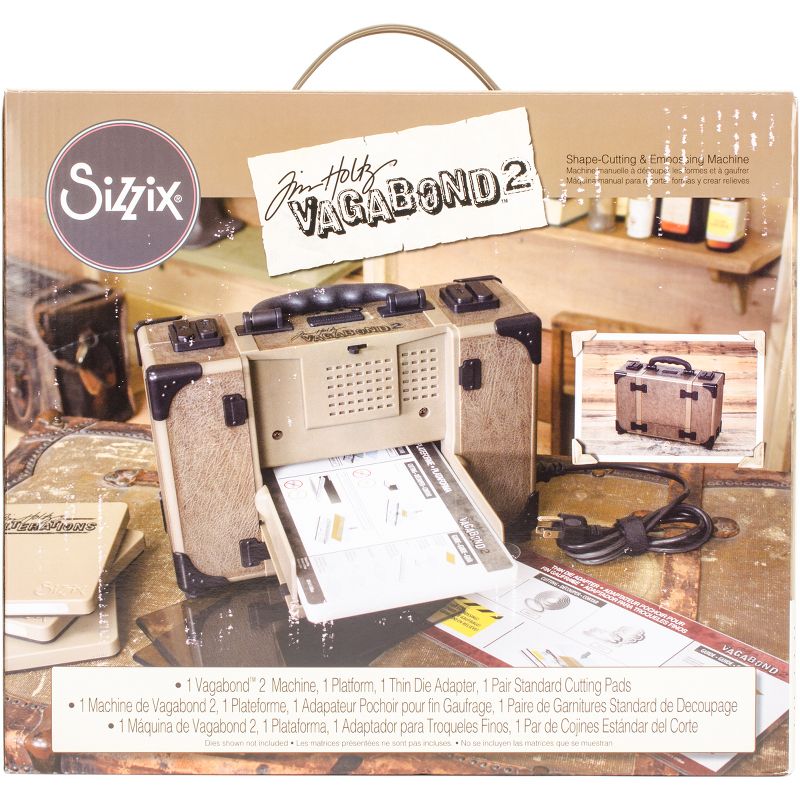 Sizzix Vagabond 2 Machine Inspired By Tim Holtz-US Version