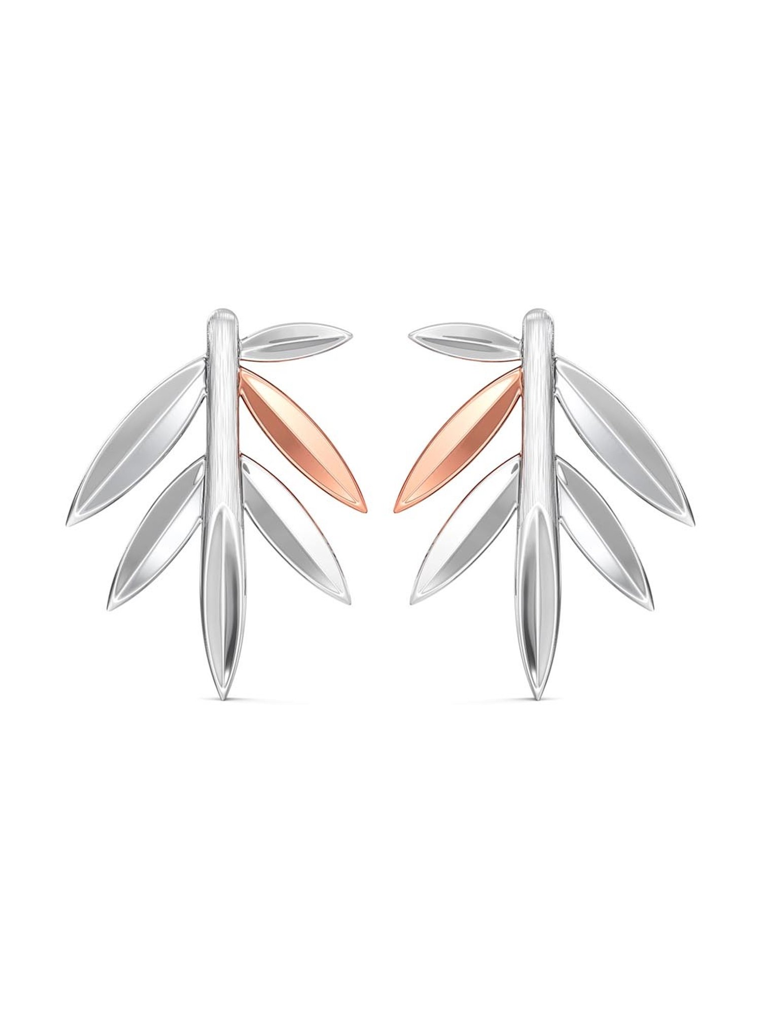 Joyalukkas 950 Platinum Pure Enchanting Elegance Earring