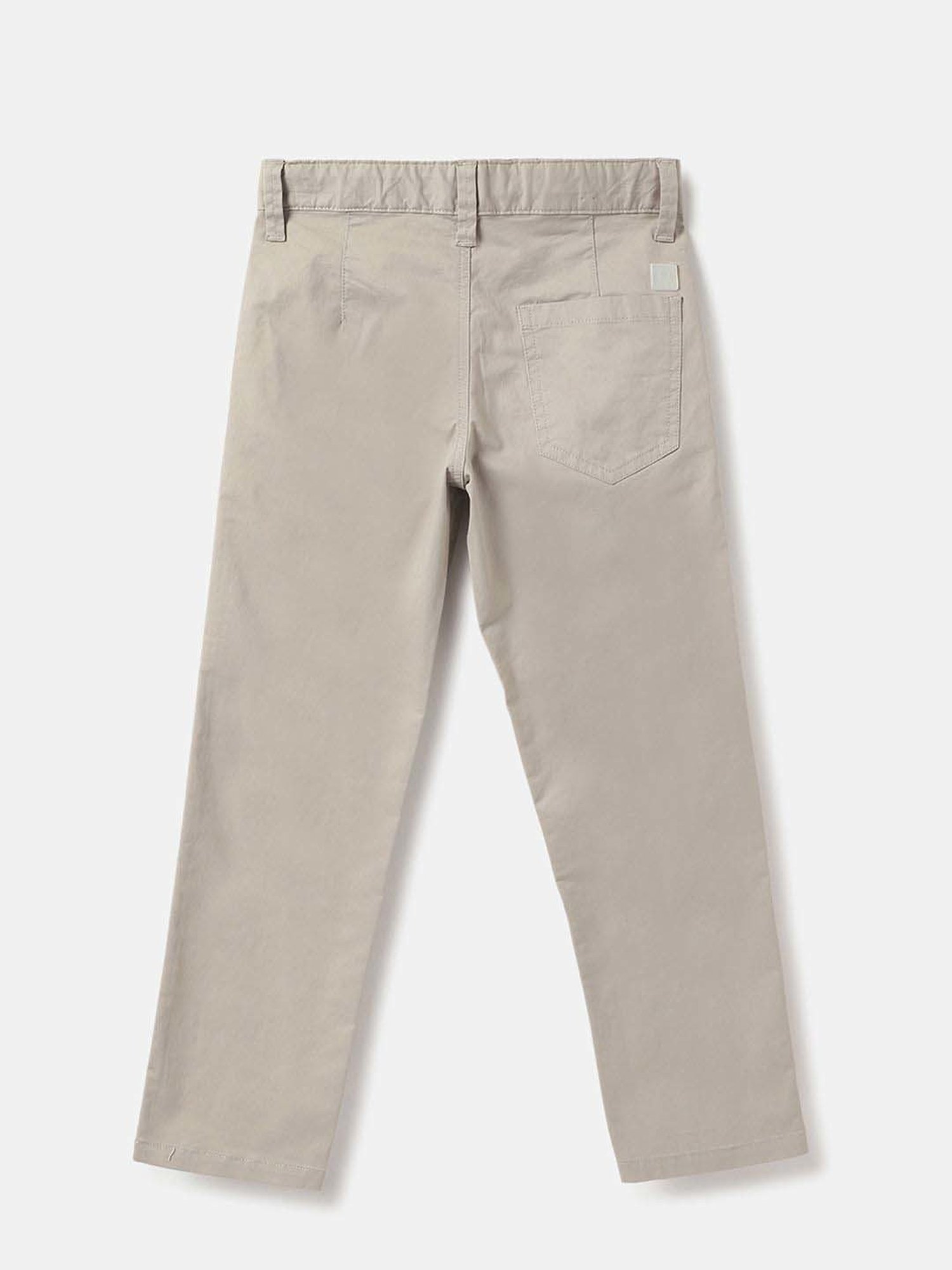 United Colors of Benetton Kids Grey Regular Fit Trouser