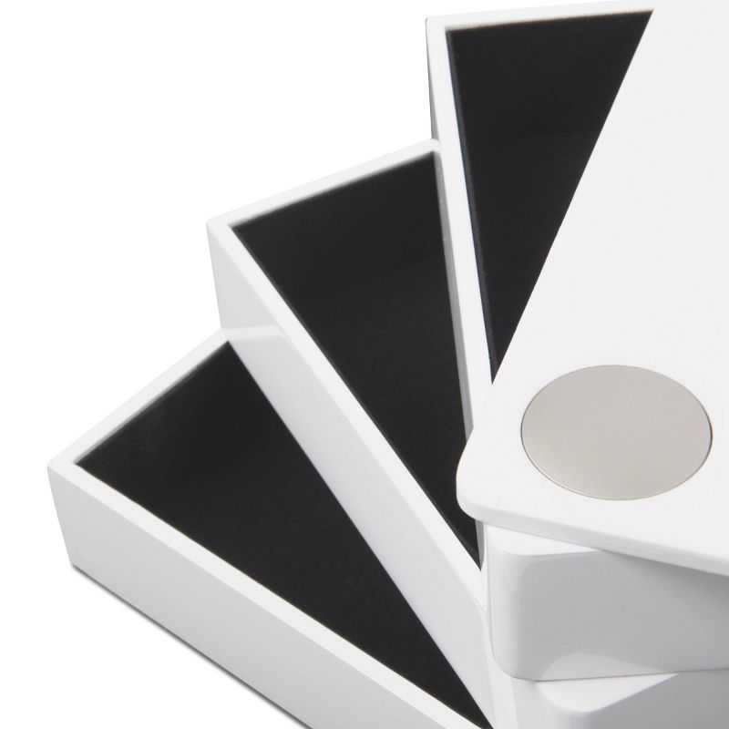 Spindle Jewelry Storage Box White - Umbra