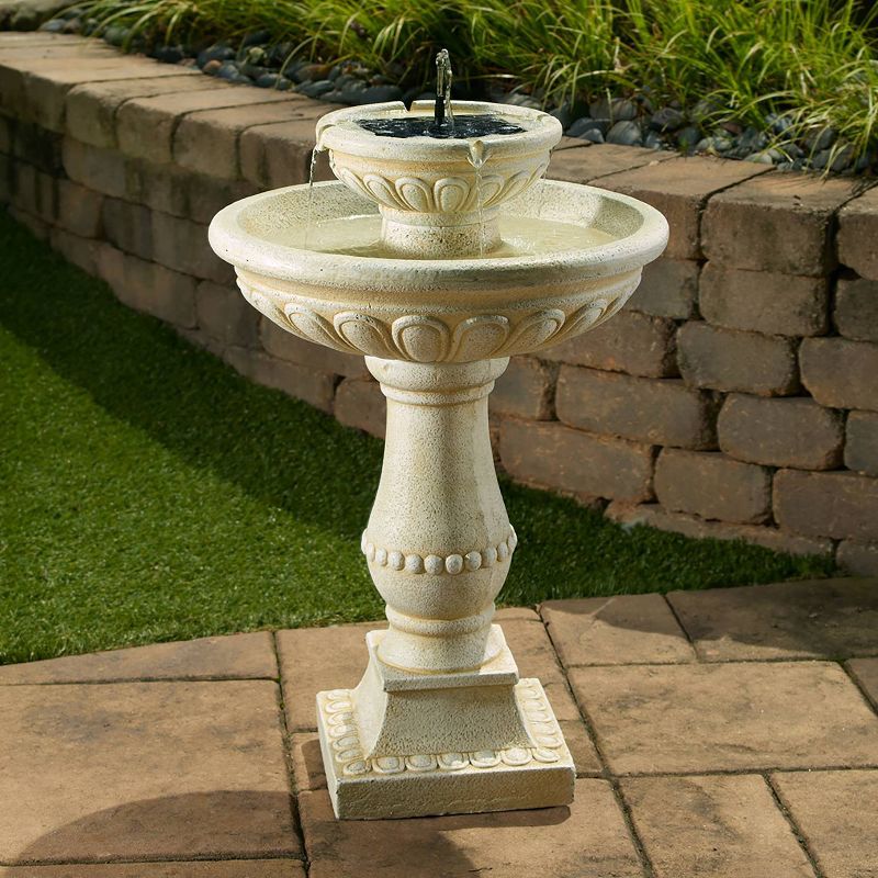 Palermo Solar On Demand 2 Tier Fountain - Smart Solar