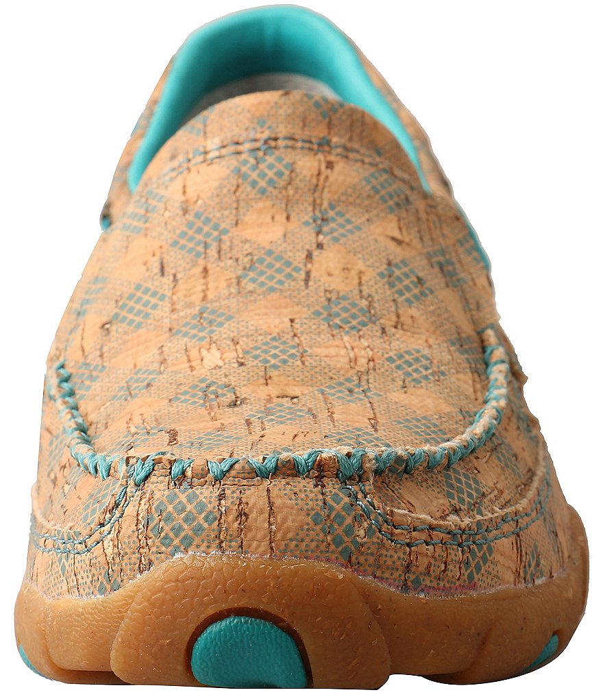 Twisted X Women's Printed Cork Slip-On Driving Mocs
