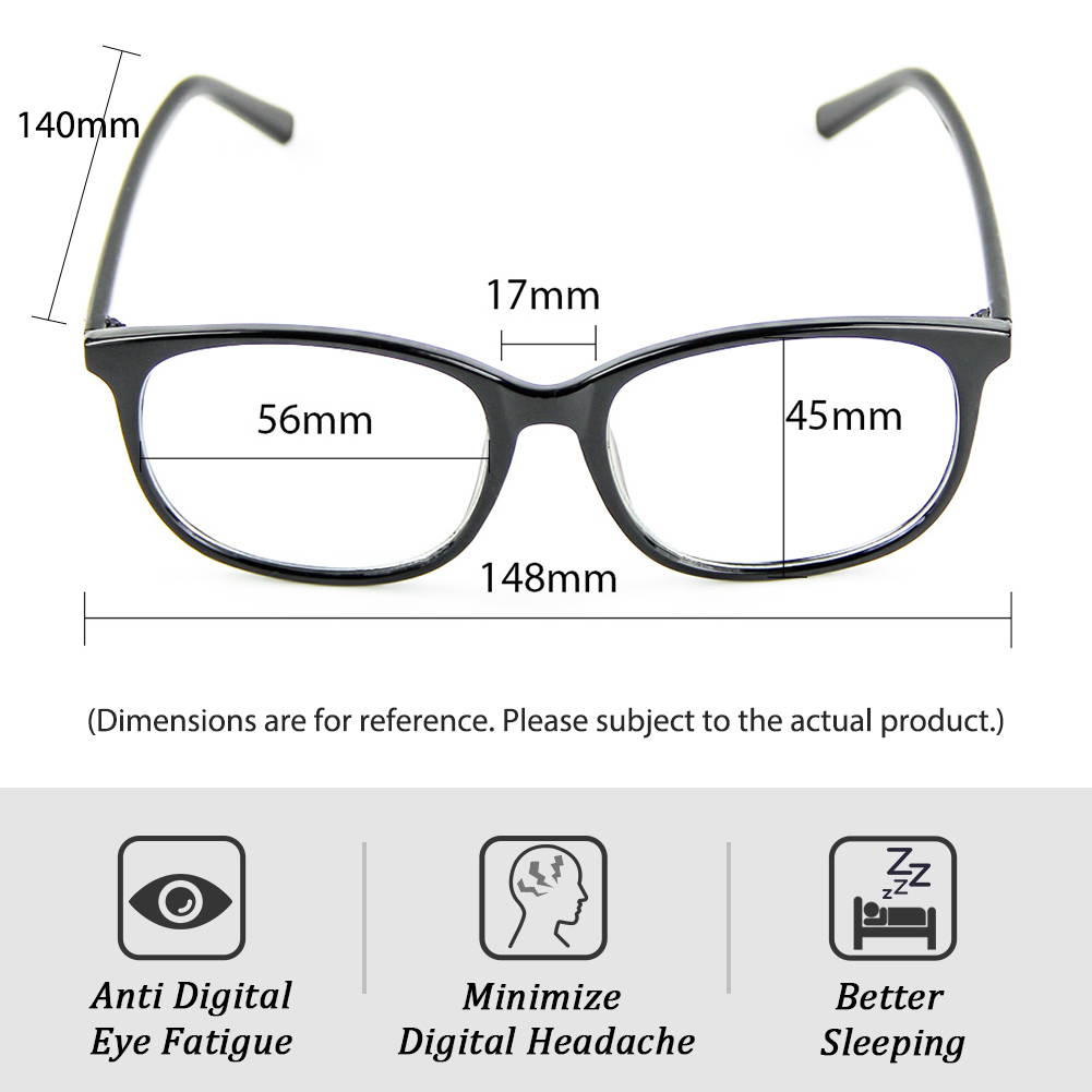 Anti Blue Light Gaming Glasses Computer Blocking UV Protection Filter