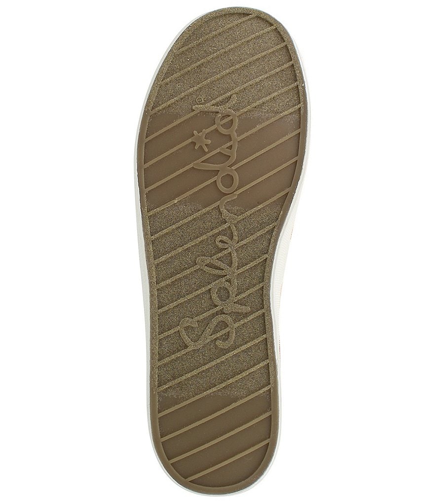 Splendid Aida Cheetah Print Canvas Fray Edge Slip-On Sneakers