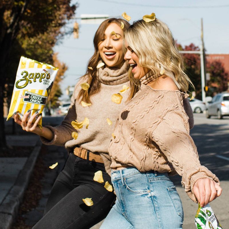 Zapp's New Orleans Kettle Style Sweet Creole Onion Kettle Chips - 5oz