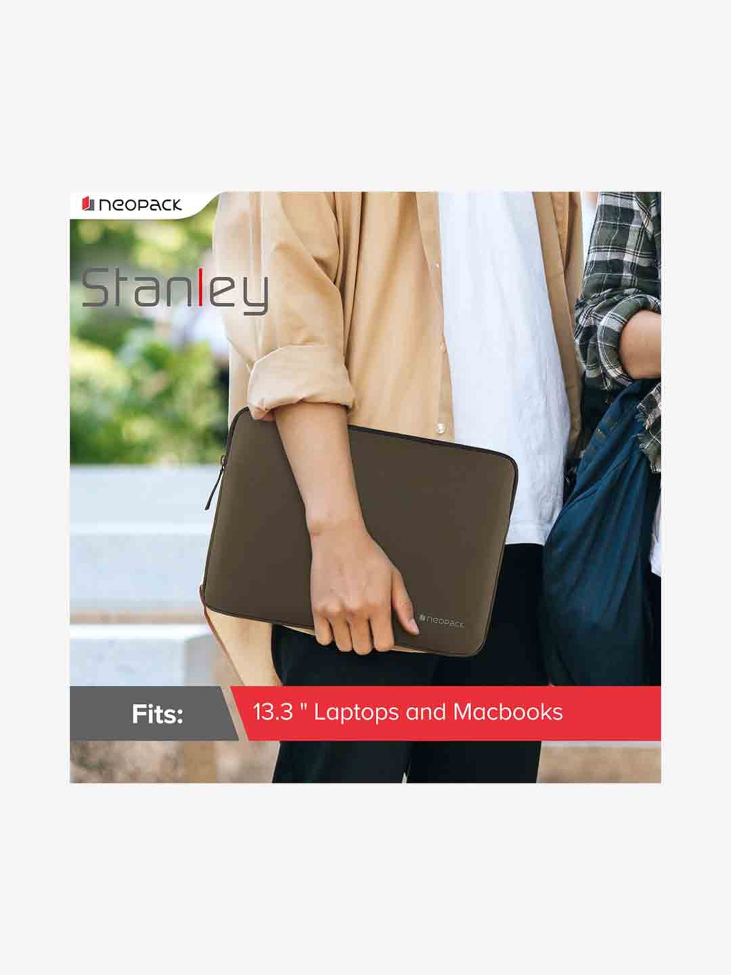 Neopack Stanley Sleeve for all 13.3 Inch Laptops & Macbooks (Olive Green)