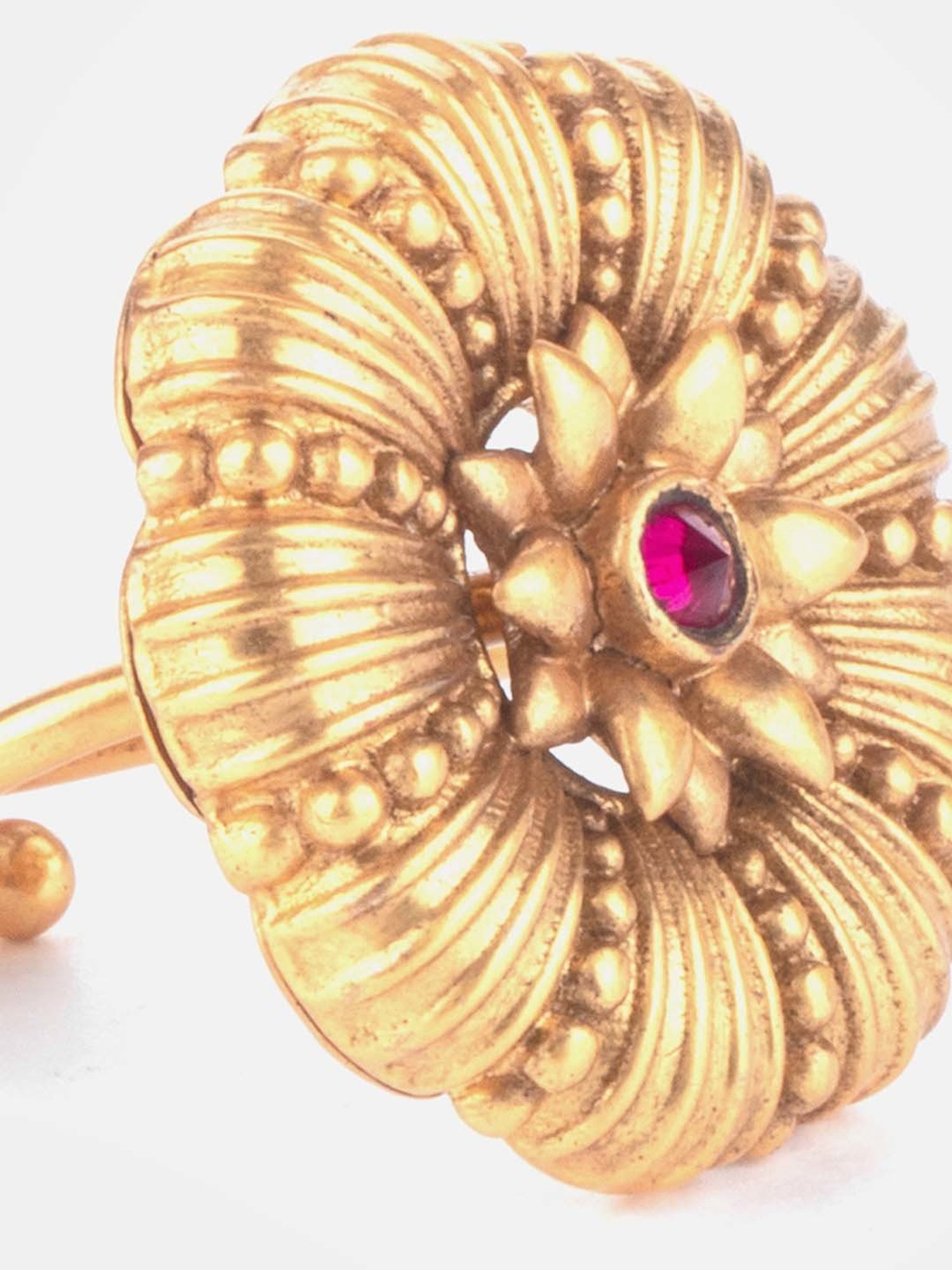 925 Silver 1 Carat American Diamond Classic Halo Engagement Ring for Women & Girls