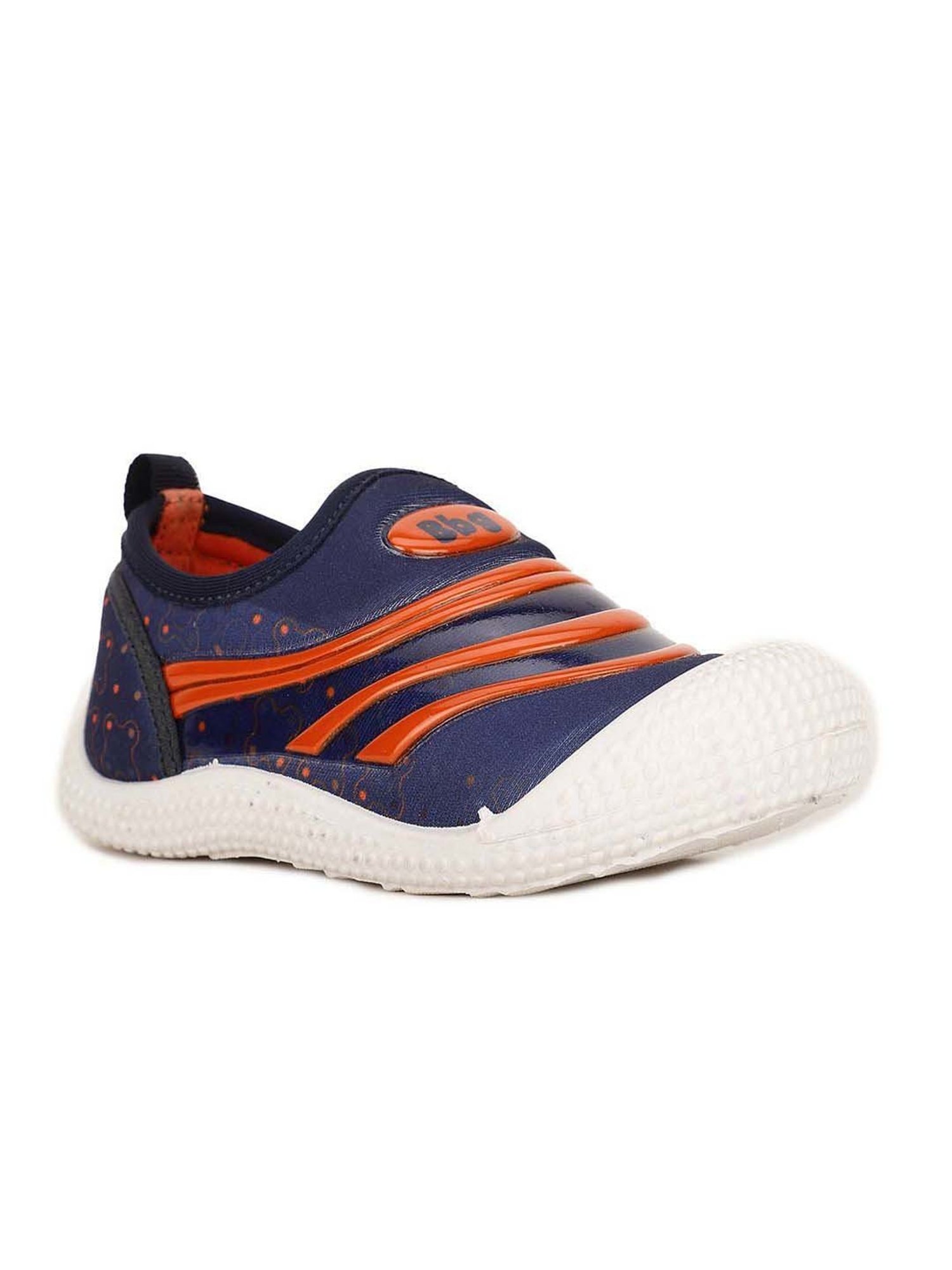Bubblegummers by Bata Kids Blue & Orange Casual Slip-Ons