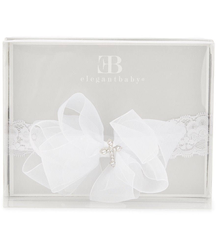 Feltman Brothers Baby Girls Embroidered Bonnet