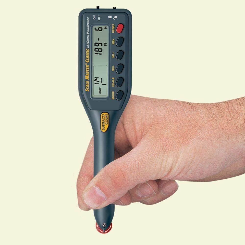 Calculated Industries 6020 Scale Master Classic Rolling Calculator w/ Dimensional Math and U.S. to Metric Conversions