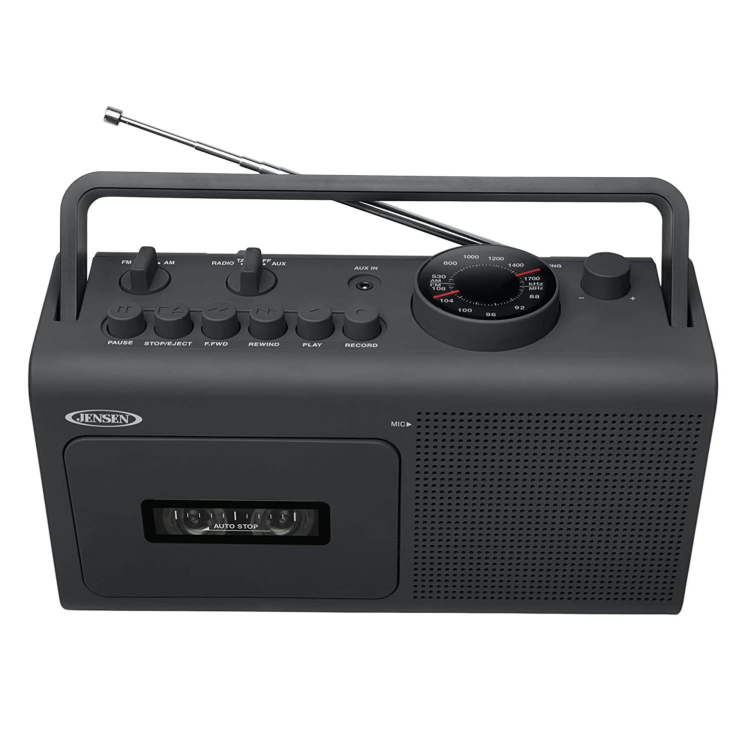 JENSEN MCR-250 Personal Cassette Player/Recorder with AM/FM Radio