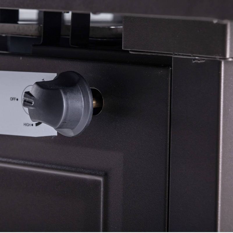 Square Fire Table Mocha 28" - Legacy Heating