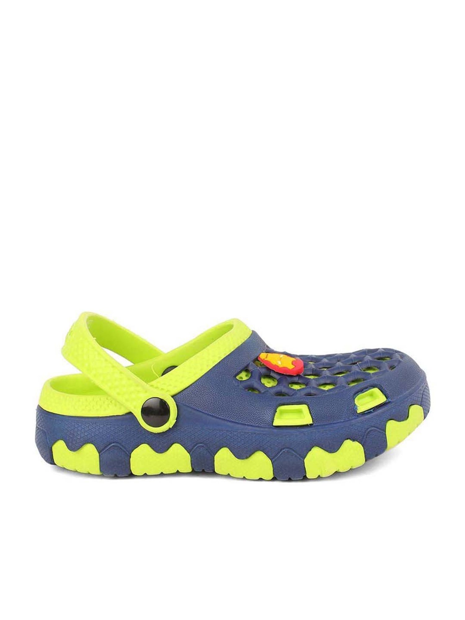 Disney by Bata Kids Blue & Green Back Strap Clogs
