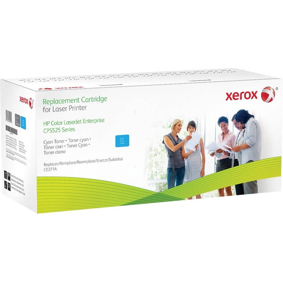 Xerox Toner Cartridge - Alternative for HP CE271A - Cyan - Laser - 15000 Pages - 1 Box