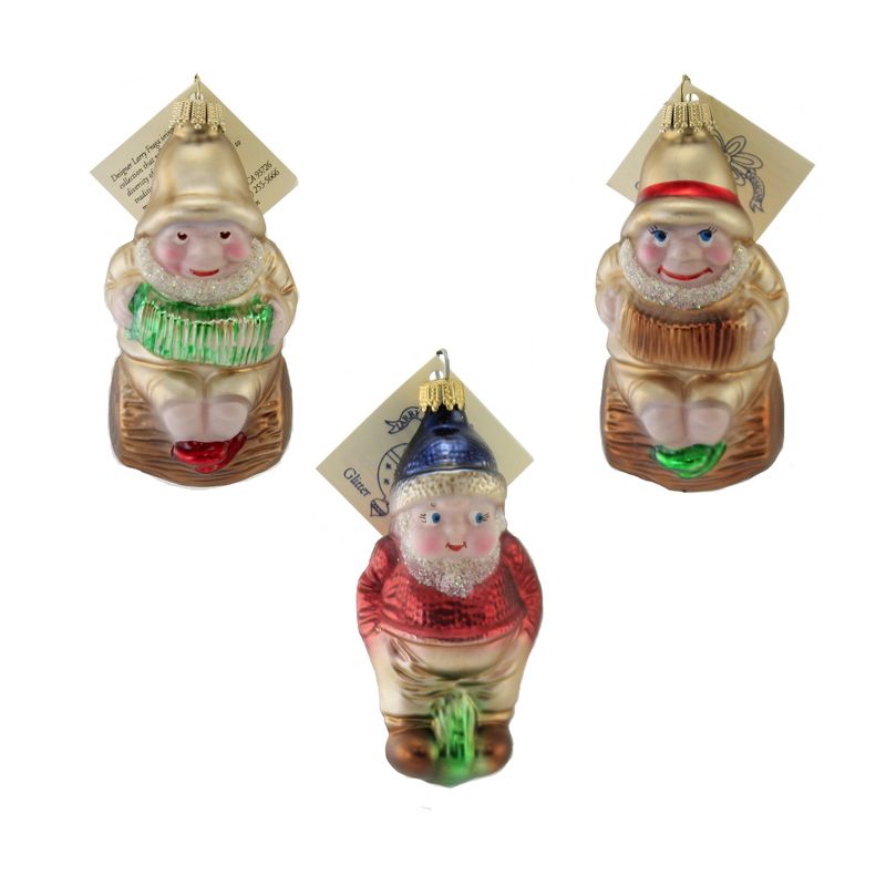 Larry Fraga 7 Dwarves Christmas Snow White Ornament  -  Tree Ornaments