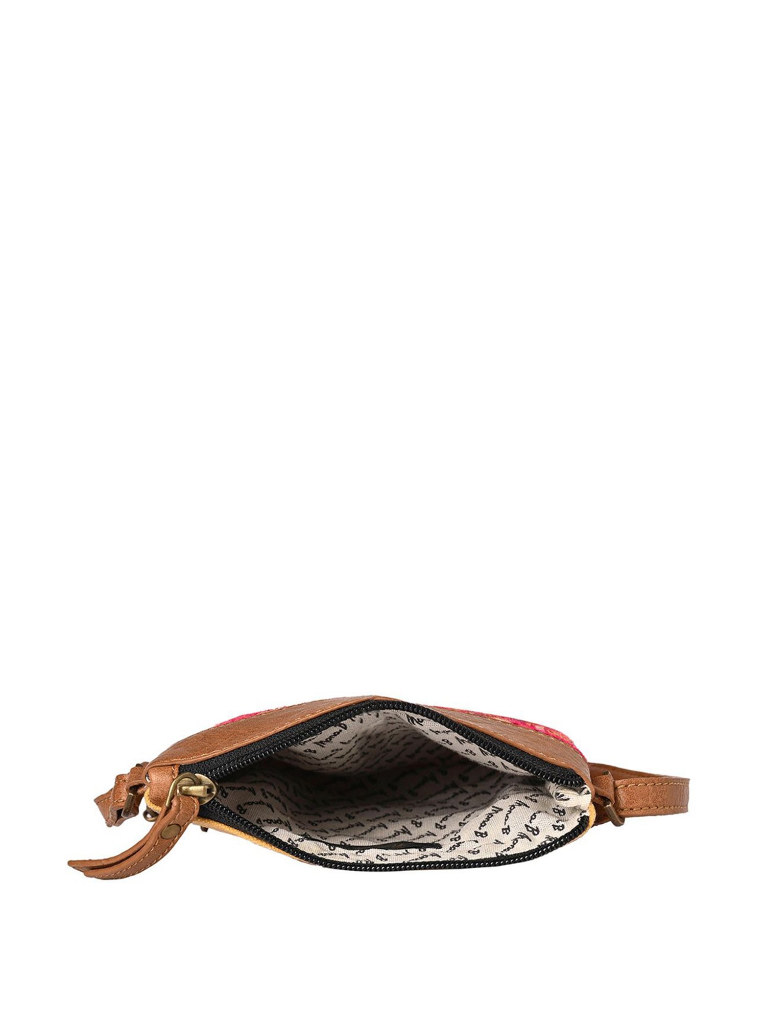 Mona B Mandala Pink Printed Small Cross Body Bag