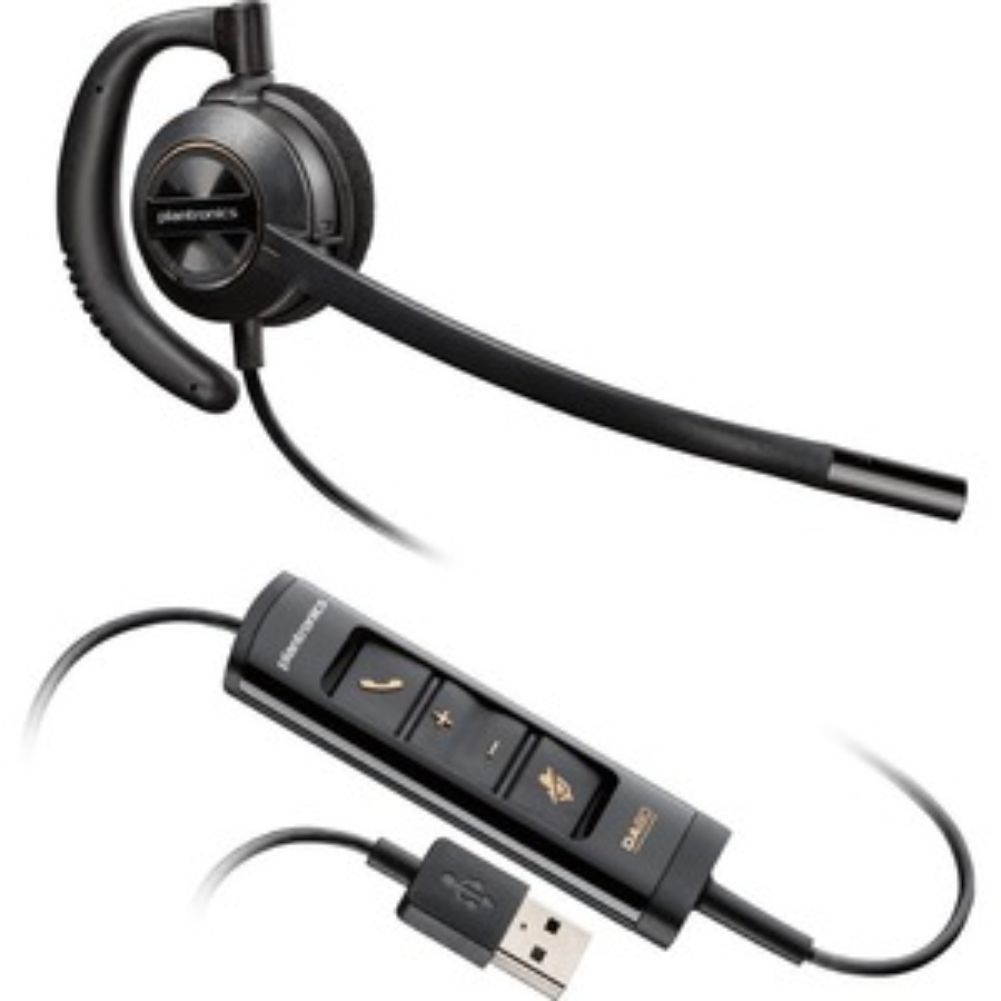 Plantronics EncorePro HW535 USB Mono Mono Corded Headset