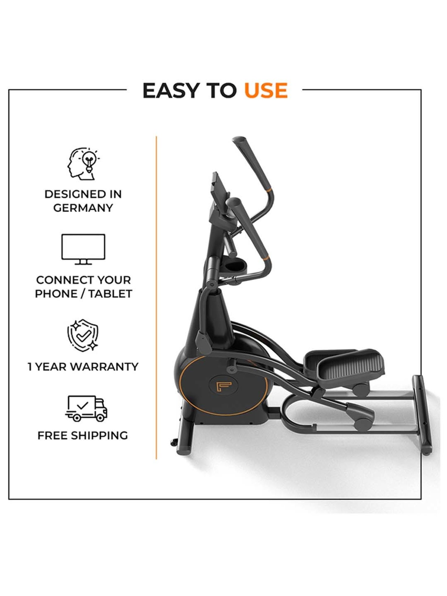 PowerMax Fitness B-S2 Spin Bike (Black)