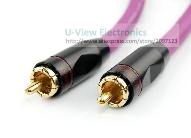 3M Advanced Golden Plated RCA Male to RCA Male Plug Coaxial Digital Audio Video Cable Subwoofer SPDIF Cable/ /1PCS