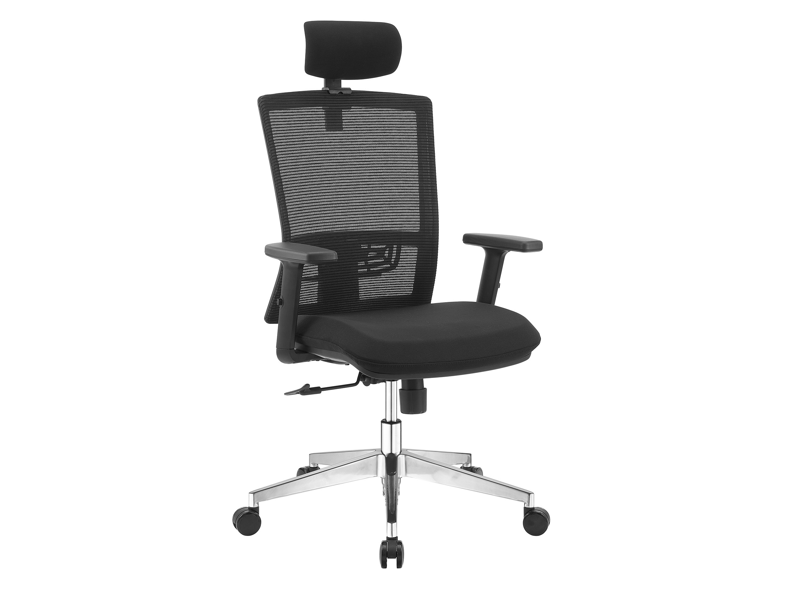 WORKSMYTH Breathable Mesh Ergonomic Office Chair Gaming Chair, Adjustable Headrest Chair Armrest, Lumbar Support and Casters