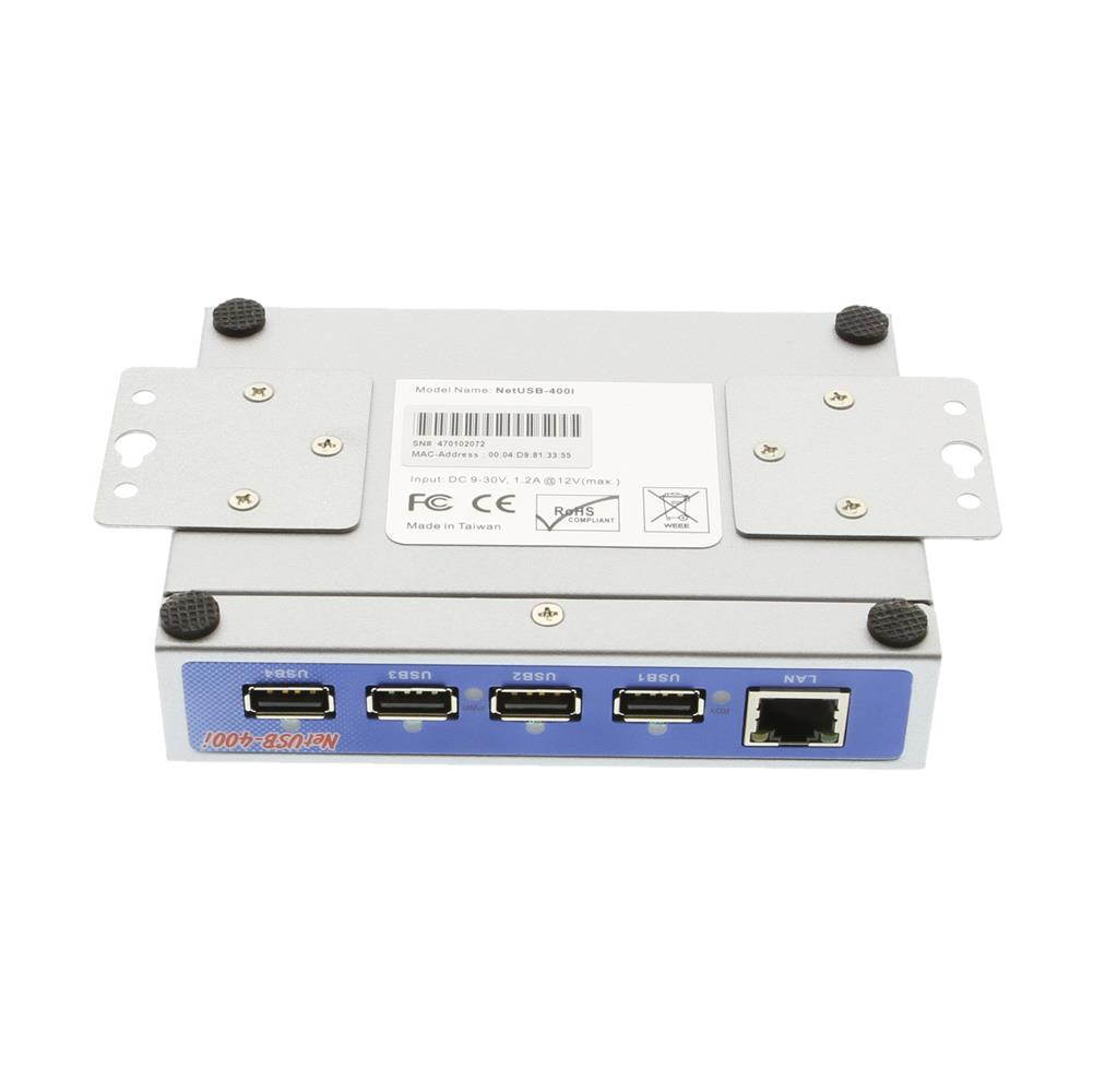 Coolgear USB 2.0 Over IP Device Server  Share USB Over TCP/IP Network