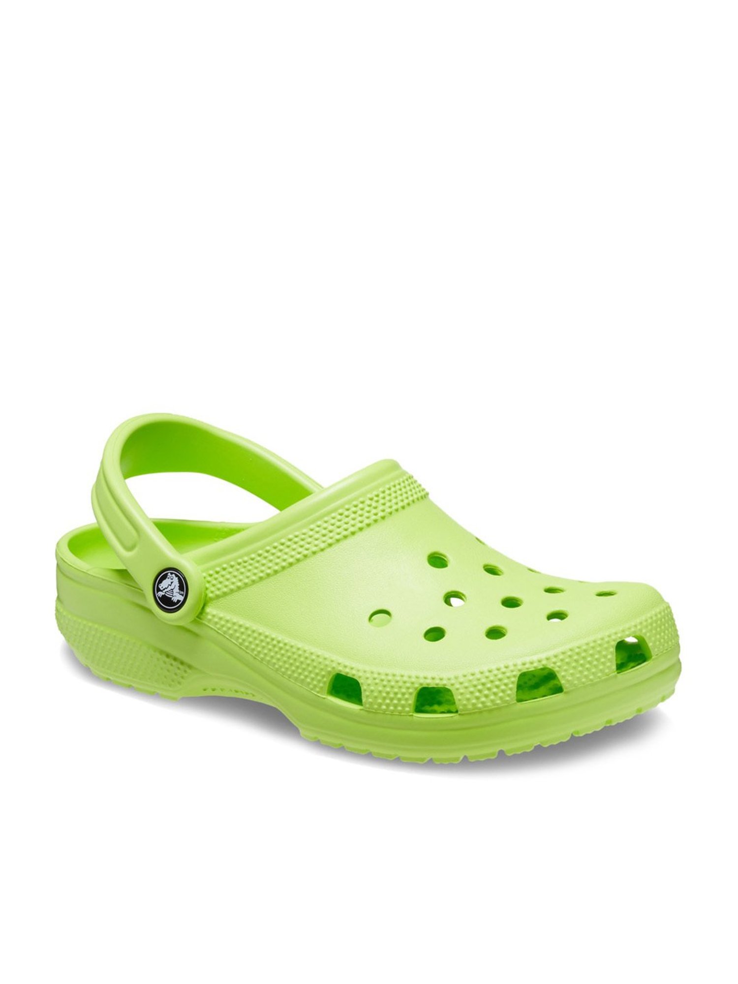 Crocs Men's Classic Lime Back Strap Clogs