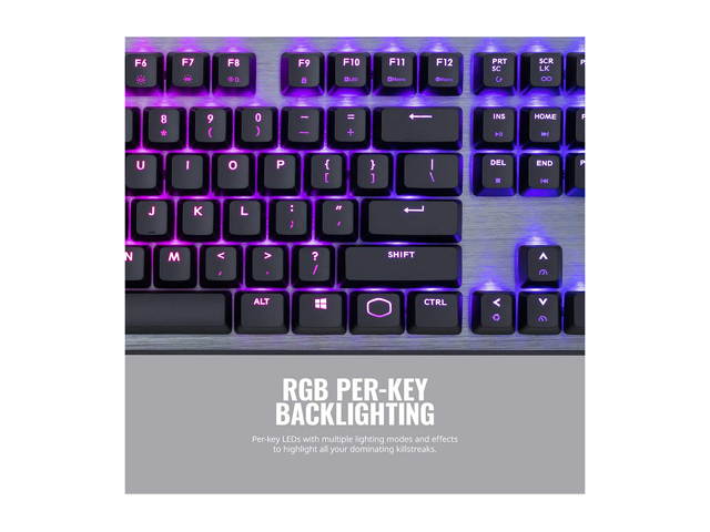 Glorious Modular Mechanical Gaming Keyboard (GMMK)- Barebone Edition (DIY Assembly Required) (Full Size, Black) + Glorious Black Aura Keycaps (Bundle)