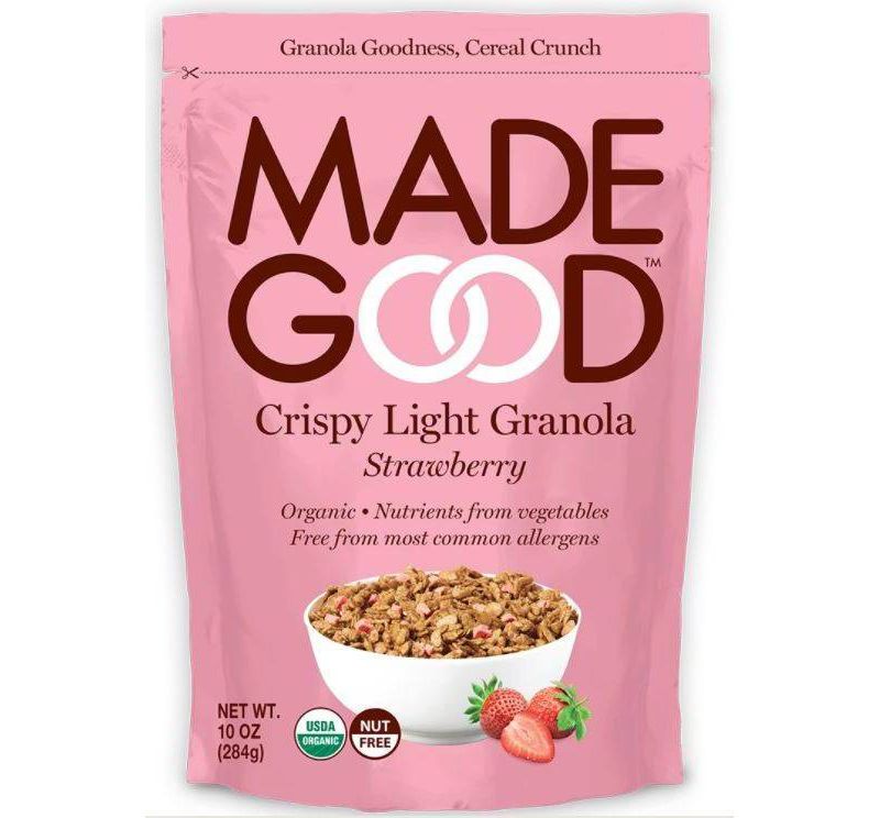 MadeGood Crispy Light Granola Strawberry - 10oz