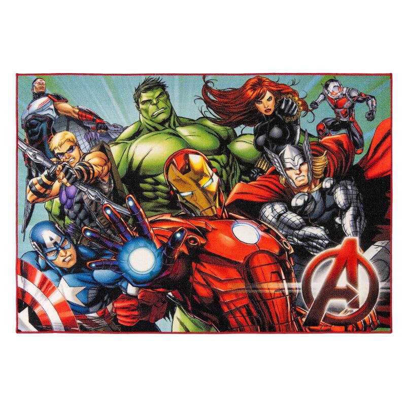 5'x7' Avengers Area Rug