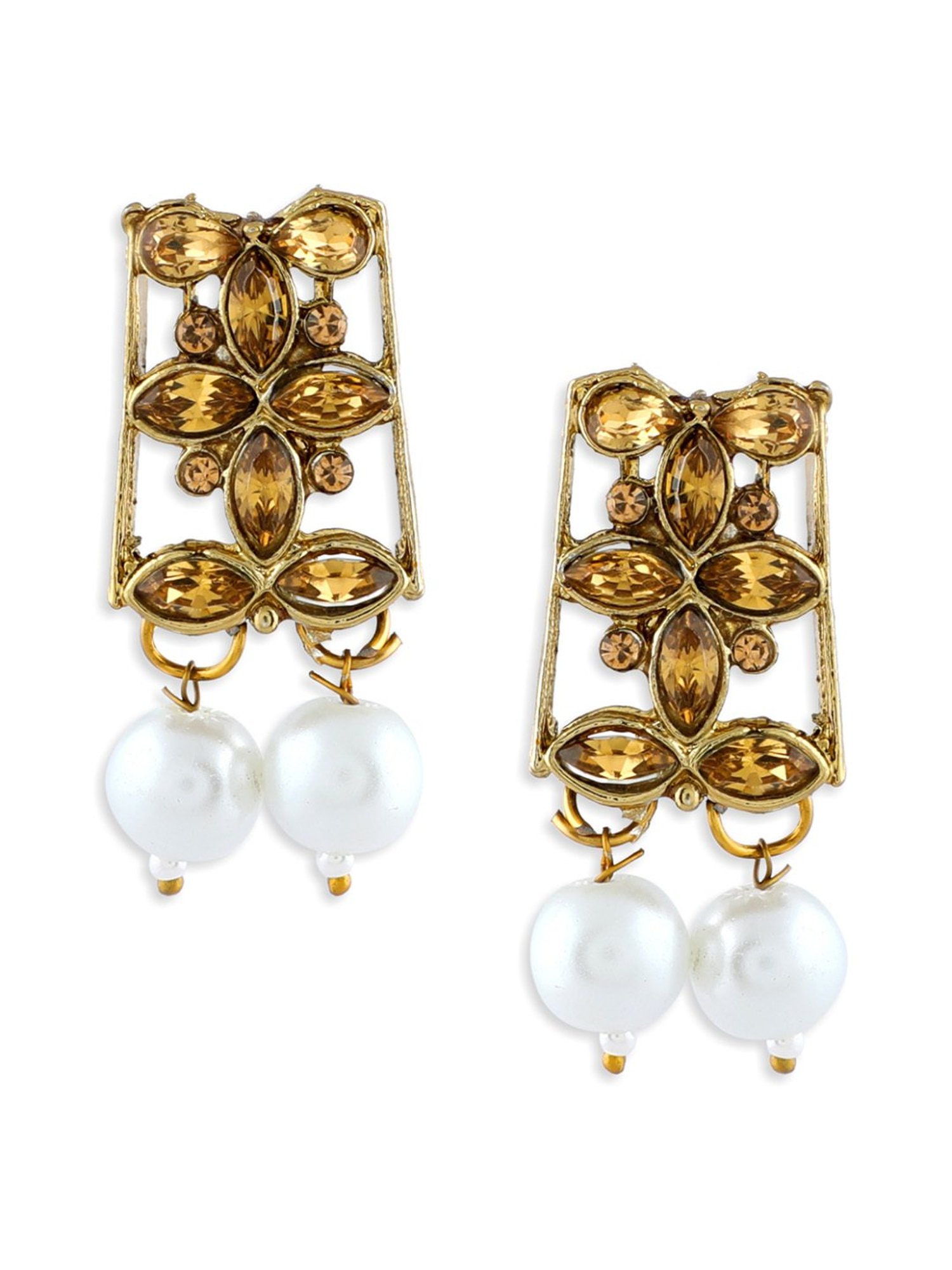 Fida White Jewellery Set