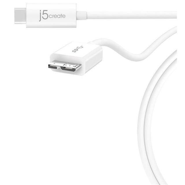 j5create USB Type-C&trade; 3.1 To USB&trade; 3.0 Micro-B Cable