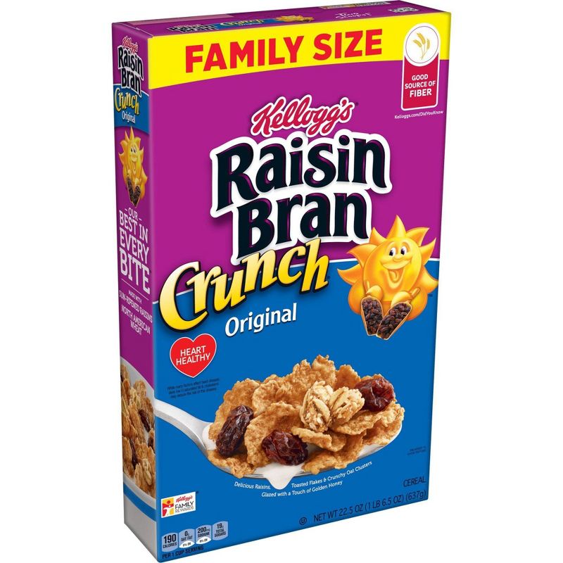 Raisin Bran Crunch Original Breakfast Cereal - 22.5oz - Kellogg's